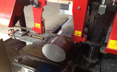 新宁卧式带锯床加工时出现明显振荡如何排查？